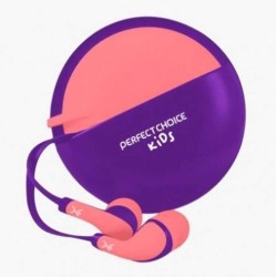 Audifonos alámbricos con micrófono BUBBLE GUM rosa PC116493 TL1