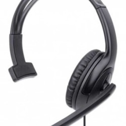 Audifono USB  MANHATTAN 179874 Negro TL1