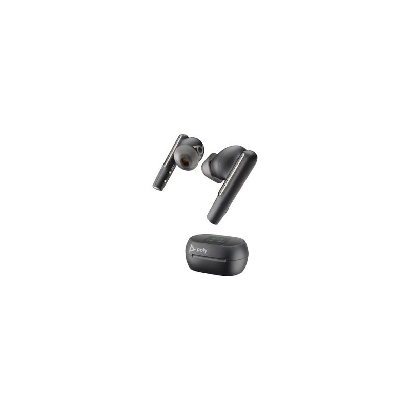 Poly Voyager FREE 60 UC USBA BT700 incluye estuche de carga con pantalla tactil Reducción avanzada de ruido 6005460