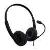Diadema TECHZONE TZDIA01 Diadema Negro 2 m TL1