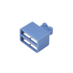 Clip De Puente Para Uso Con Regletas S66 De Siemon De 1 Par Color Azul