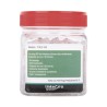 Bote Con 100 Piezas De Plug Modular Tipo Rj11 De 4 Contactos Chapado De Oro A 50 Micras