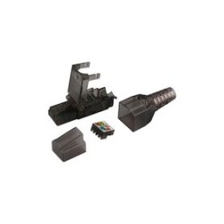 Plug Modular Rj45 Para Cable Utp Categoria 6a Sin Herramienta Para Terminación En Campo