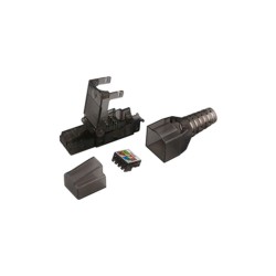 Plug Modular Rj45 Para Cable Utp Categoria 6a Sin Herramienta Para Terminación En Campo