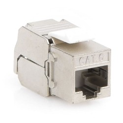 Módulo Jack Keystone Cat6 Blindado (stp) Sin Herramienta (toolless)