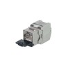 Módulo Jack Stp Keystone Toolless (sin Herramienta) Cat6a Con Tapa