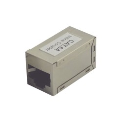 Acoplador Stp Cat6a Hembra Rj45 A Rj45 Hembra