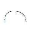 Cable De Parcheo Slim Utp Cat6  30 Cm Negro Diámetro Reducido (28 Awg)