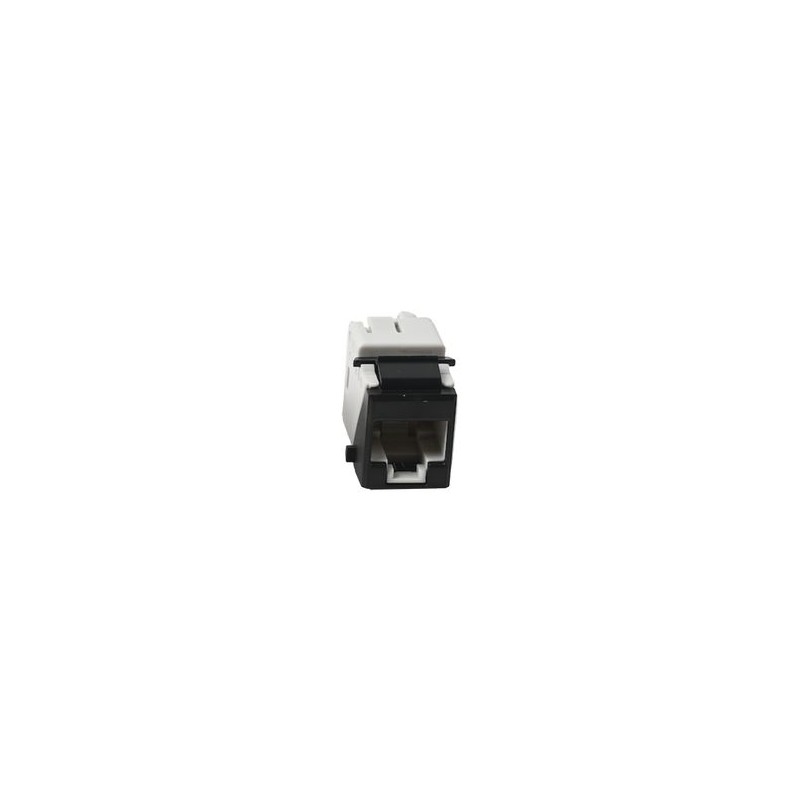 Jack Ultramax Cat6 Utp Tipo Keystone Color Negro Punch Down