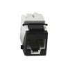 Jack Ultramax Cat6 Utp Tipo Keystone Color Negro Punch Down
