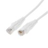 Cable De Parcheo Slim Utp Cat6a  10 M Blanco Diámetro Reducido (28 Awg)
