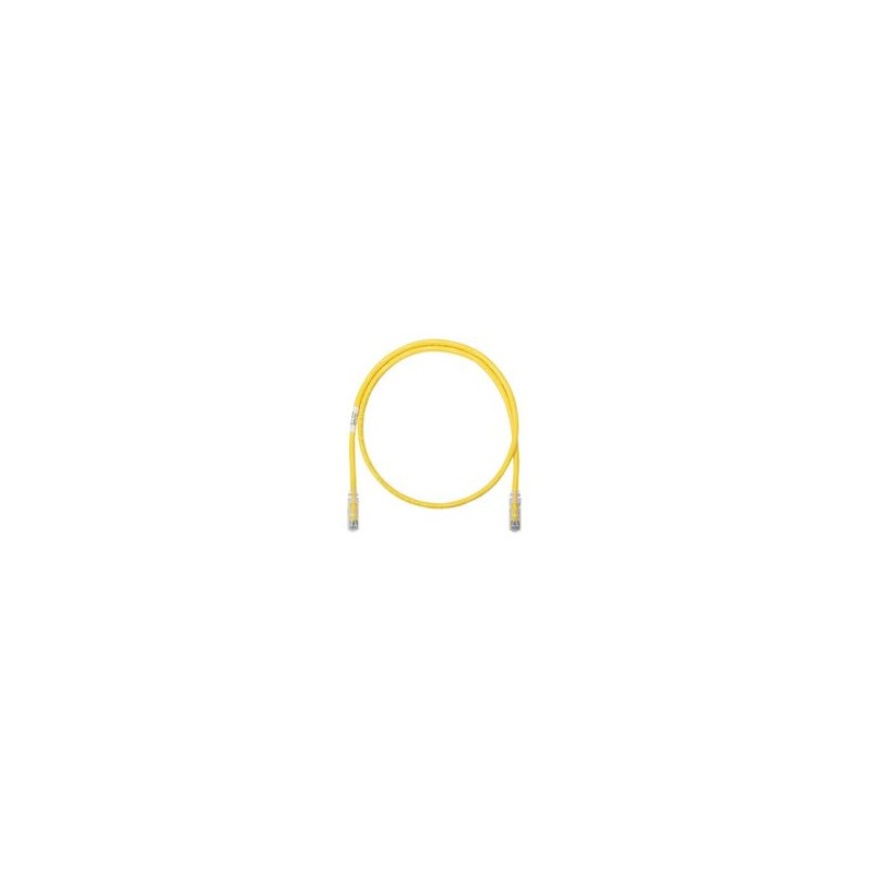 Cable De Parcheo Utp Categoria 6 Con Plug Modular En Cada Extremo  1 M.  Amarillo