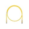 Cable De Parcheo Utp Categoria 6 Con Plug Modular En Cada Extremo  1 M.  Amarillo