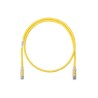 Cable De Parcheo Utp Categoria 6 Con Plug Modular En Cada Extremo  1 M.  Amarillo