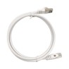 Patch Cord Cat6a 10g Blindado 0.5m ( 1.64 Ft ) Blanco