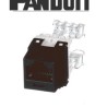 Panduit Nk688mbl  Jack Utp Rj45 / Tipo Keystone / Categoria 6 / Negro