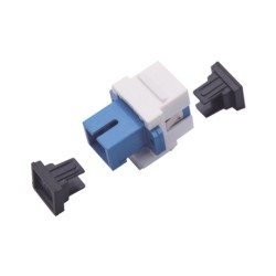 Acoplador Keystone De Fibra Óptica Monomodo Sc/pc Simplex A Sc/pc Simplex