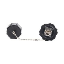 Jack Industrial Rj45 Categoria 6 Blindado Ip67 (waterproof)
