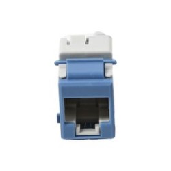 Jack Ultramax Cat6 Utp Tipo Keystone Color Azul Punch Down