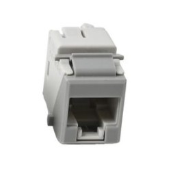 Jack Ultramax Cat5e Utp Tipo Keystone Color Gris Punch Down