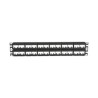 Panel De Parcheo Modular Minicom (sin Conectores) Plano Sin Blindaje De 48 Puertos 2 Ur