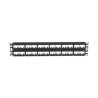 Panel De Parcheo Modular Minicom (sin Conectores) Plano Sin Blindaje De 48 Puertos 2 Ur