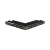 Patch Panel Zmax De 48 Puertos Blindado Precargado Con Jacks Categoria 6a  Angulado 1ur