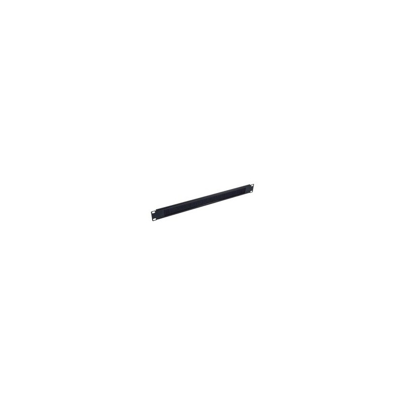 Panel Ciego Tipo Cepillo Color Negro 19in 1ur