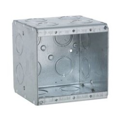 Caja Multigang De 2 Gangs/ Profundidad De 31/2/ 16 Entradas De 1/2  3/4.