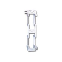 Bracket Para Montaje De Regleta S66 Acepta 1 Regleta M150 Y 1 Conector De 25 Pares De Cada Lado