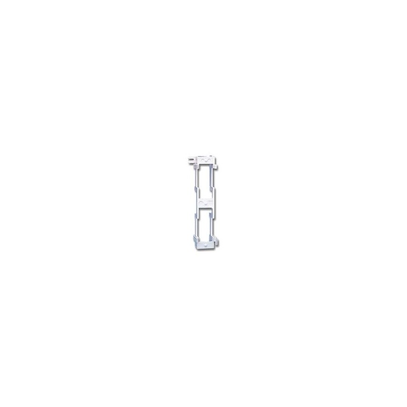 Bracket Para Montaje De Regleta S66 Acepta 1 Regleta M150 Y 1 Conector De 25 Pares De Cada Lado