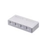 Caja De Pared De 4 Puertos Sin Jack
