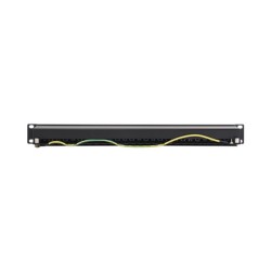 Panel De Parcheo De Impacto (110) Blindado (stp) De 24 Puertos Cat6 19in