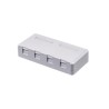 Caja De Pared De 4 Puertos Sin Jack