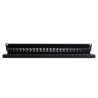 Patch Panel Utp Zmax De 24 Puertos Precargado Con Jacks Categoria 6 Plano 1ur