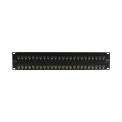Patch Panel Ultramax. Utp Precargado Con Jacks Cat6a 48 Puertos Plano 2u