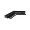 Patch Panel Zmax De 24 Puertos Blindado Precargado Con Jacks Categoria 6a Angulado 1ur