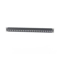Patch Panel Zmax Blindado De 24 Puertos Modular (vacio) Plano 1ur