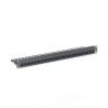 Patch Panel Zmax Blindado De 24 Puertos Modular (vacio) Plano 1ur