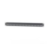 Patch Panel Zmax Blindado De 24 Puertos Modular (vacio) Plano 1ur