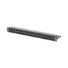 Patch Panel Zmax De 48 Puertos Blindado Precargado Con Jacks Categoria 6a Plano 1ur