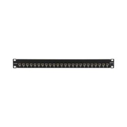 Patch Panel Ultramax. Utp Precargado Con Jacks Cat6a 24 Puertos Plano 1u