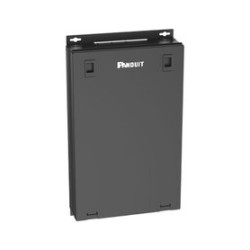 Punto De Consolidación Para 48 Puertos Con Espacio Para 2 Ur  Instalación En Piso Pared O Techo Fabricado En Acero Color Negro