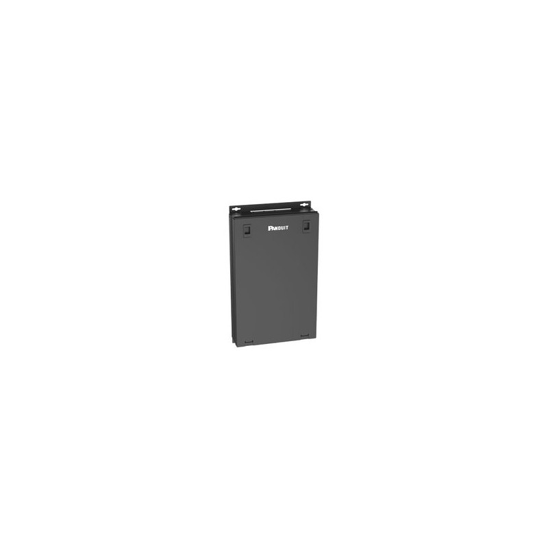 Punto De Consolidación Para 48 Puertos Con Espacio Para 2 Ur  Instalación En Piso Pared O Techo Fabricado En Acero Color Negro