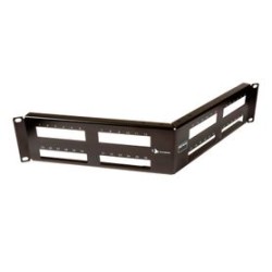 Patch Panel Max Modular (vacio) De 48 Puertos Angulado 2ur