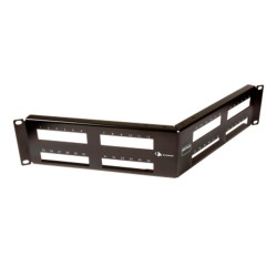 Patch Panel Max Modular (vacio) De 48 Puertos Angulado 2ur
