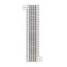 Bloque De Conexión S66 Capacidad De 50 Pares Cat5e Para Cable Sólido 22 A 26 Awg