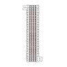 Bloque De Conexión S66 Capacidad De 50 Pares Cat5e Para Cable Sólido 22 A 26 Awg