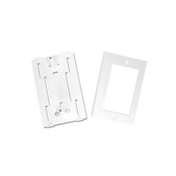 Soporte Y Tapa Universal Color Blanco De Pvc Auto Extinguible Para Canaleta Tek100 (559510001)