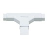 Sección En T Color Blanco De Pvc Auto Extinguible Para Canaleta Tmk1720 (524002001)